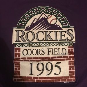 1996 Colorado Rockies T-shirt